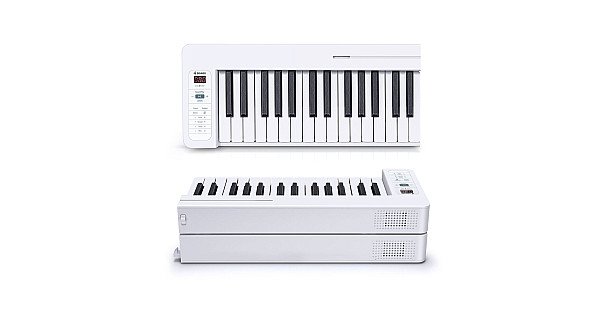 Donner DP 06 Folding Bluetooth Piano 61 Keys Sensitive Travel